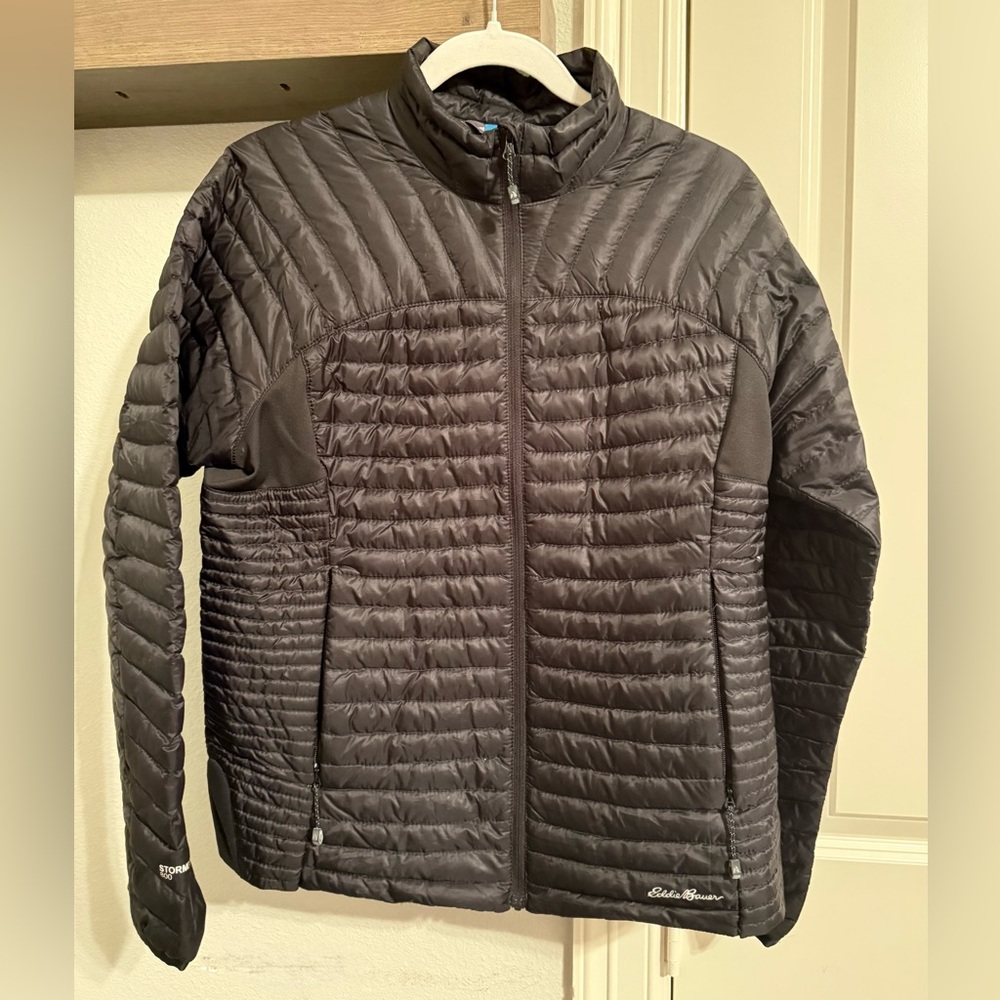 Eddie Bauer Women’s Dark Gray Puffer Jacket